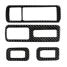 Load image into Gallery viewer, Car Carbon Fiber Window Glass Lift Decorative Sticker for Lexus RX300 / 270 / 200T / 450h 2016-2019, Right Drive, Window Glass Lift