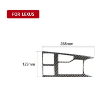 Load image into Gallery viewer, Car Carbon Fiber Gear Panel Decorative Sticker for Lexus RX300 / 270 / 200T / 450h 2016-2019, Right Drive, Gear Panel