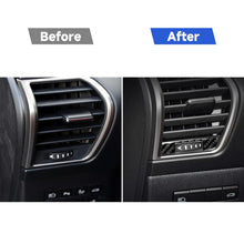 Load image into Gallery viewer, Car Carbon Fiber Left and Right Air Outlet Decorative Sticker for Lexus NX200 / 200t / 300h 2014-2021, Left and Right Drive Universal, Left and Right Air Outlet