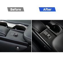 Load image into Gallery viewer, Car Carbon Fiber Armrest Box Decorative Sticker for Lexus NX200 / 200t / 300h 2014-2021, Left Drive, Armrest Box, Left Drive