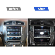 Load image into Gallery viewer, Car Carbon Fiber Middle Air Outlet Decorative Sticker for Lexus IS250 300 350C 2006-2012, Left and Right Drive Universal, Middle Air Outlet