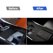 Load image into Gallery viewer, Car Carbon Fiber Water Cup Holder Panel Decorative Sticker for Lexus IS250 300 350C 2006-2012, Left and Right Drive Universal, Water Cup Holder Panel