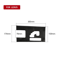 Load image into Gallery viewer, Car Carbon Fiber Gears B Decorative Sticker for Lexus IS250 300 350C 2006-2012, Right Drive, Gears B, Right Drive