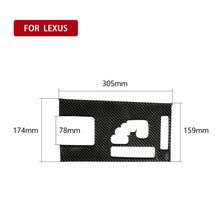 Load image into Gallery viewer, Car Carbon Fiber Gears A Decorative Sticker for Lexus IS250 300 350C 2006-2012, Right Drive, Gears A, Right Drive