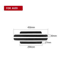 Load image into Gallery viewer, Car Carbon Fiber Threshold Decorative Sticker for Audi A6 S6 C7 A7 S7 4G8 2012-2018, Left and Right Drive Universal, Threshold