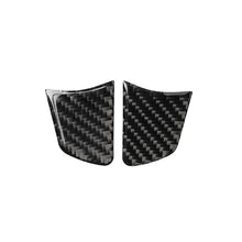 Load image into Gallery viewer, Car Carbon Fiber Steering Wheel Button Decorative Sticker for Audi A6 S6 C7 A7 S7 4G8 2012-2018, Left and Right Drive Universal, Steering Wheel Button