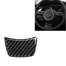 Load image into Gallery viewer, Car Carbon Fiber Steering Wheel Decorative Sticker for Audi A6 S6 C7 A7 S7 4G8 2012-2018, Left and Right Drive Universal, Steering Wheel