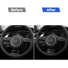 Load image into Gallery viewer, Car Carbon Fiber Steering Wheel Decorative Sticker for Audi A6 S6 C7 A7 S7 4G8 2012-2018, Left and Right Drive Universal, Steering Wheel