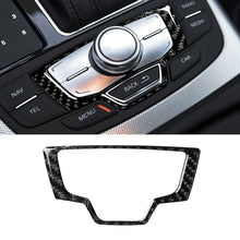 Load image into Gallery viewer, Car Carbon Fiber Multimedia Panel Decorative Sticker for Audi A6 S6 C7 A7 S7 4G8 2012-2018, Left and Right Drive Universal, Multimedia Panel