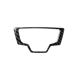 Car Carbon Fiber Multimedia Panel Decorative Sticker for Audi A6 S6 C7 A7 S7 4G8 2012-2018, Left and Right Drive Universal, Multimedia Panel