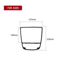 Load image into Gallery viewer, Car Carbon Fiber Gear Shift Panel Decorative Sticker for Audi A6 S6 C7 A7 S7 4G8 2012-2018, Left and Right Drive Universal, Gear Shift
