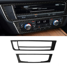 Load image into Gallery viewer, Car Carbon Fiber Air Conditioning CD Panel Decorative Sticker for Audi A6 S6 C7 A7 S7 4G8 2012-2018, Left Drive, Air Conditioning CD Panel, Left Drive