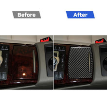 Load image into Gallery viewer, Car Carbon Fiber Water Cup Cover Decorative Sticker for Audi A6 2005-2011, Left and Right Drive Universal, Water Cup Cover