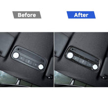 Load image into Gallery viewer, Car Carbon Fiber Reading Light Decorative Sticker for Audi TT 8n 8J MK123 TTRS 2008-2014, Left and Right Drive Universal, Reading Light