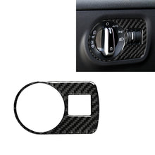 Load image into Gallery viewer, Car Carbon Fiber Headlight Switch Decorative Sticker for Audi TT 8n 8J MK123 TTRS 2008-2014, Left Drive, Headlight Switch , Left Drive