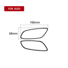 Load image into Gallery viewer, Car Carbon Fiber Door Handle Frame Decorative Sticker for Audi TT 8n 8J MK123 TTRS 2008-2014, Left and Right Drive Universal, Door Handle Frame