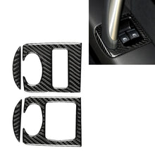 Load image into Gallery viewer, Car Carbon Fiber Glass Lifter Panel Decorative Sticker for Audi TT 8n 8J MK123 TTRS 2008-2014, Right Drive, Glass Lifter , Right Drive