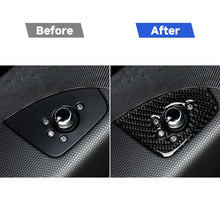 Load image into Gallery viewer, Car Carbon Fiber Door Button Decorative Sticker for Audi TT 8n 8J MK123 TTRS 2008-2014, Left Drive, B Style, Door Button , Left Drive B