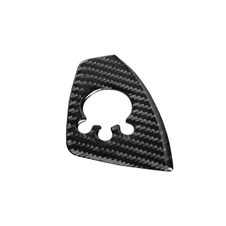 Car Carbon Fiber Door Button Decorative Sticker for Audi TT 8n 8J MK123 TTRS 2008-2014, Right Drive, A Style, Door Button, Right Drive A