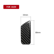 Load image into Gallery viewer, Car Carbon Fiber Passenger Seat Hand Box Switch Decorative Sticker for Audi A3 / 8V 2014-2019, Right Drive, Hand Box Switch, Right Drive