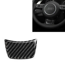 Load image into Gallery viewer, Car Carbon Fiber Steering Wheel Decorative Sticker for Audi A3 / S3 2014-2019, Left and Right Drive Universal, Steering Wheel