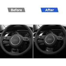 Load image into Gallery viewer, Car Carbon Fiber Steering Wheel Decorative Sticker for Audi A3 / S3 2014-2019, Left and Right Drive Universal, Steering Wheel