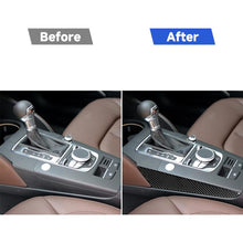 Load image into Gallery viewer, Car Carbon Fiber Gear Shift Position Side Panel Decorative Sticker for Audi A3 2014-2019, Left Drive, Gear Shift Position Side Panel, Left Drive