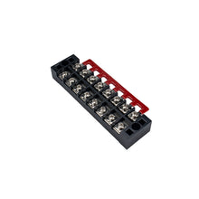 Load image into Gallery viewer, 5 PCS Car 8-way 25A TB-2508 Dual Row Power Terminal Connector + 8-position Connection Strip with Cover, 8-way 25A