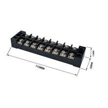 Load image into Gallery viewer, 5 PCS Car 8-way 25A TB-2508 Dual Row Power Terminal Connector + 8-position Connection Strip with Cover, 8-way 25A