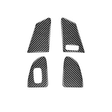 Load image into Gallery viewer, 4 PCS Car Carbon Fiber Window Lifting Button Decorative Stickers for Volvo V60 / XC60 2010-2017 / S60 2010-2018, Right Drive, Window Lifting Button, Right Drive C
