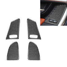 Load image into Gallery viewer, 4 PCS Car Carbon Fiber Window Lifting Button Decorative Stickers for Volvo V60 / XC60 2010-2017 / S60 2010-2018, Left and Right Drive Universal, Window Lifting Button B