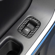 Load image into Gallery viewer, 3 PCS Car Carbon Fiber Window Lifting Button Decorative Stickers for Volvo V60 2010-2017 / S60 2010-2018, Right Drive, Window Lifting Button, Right Drive