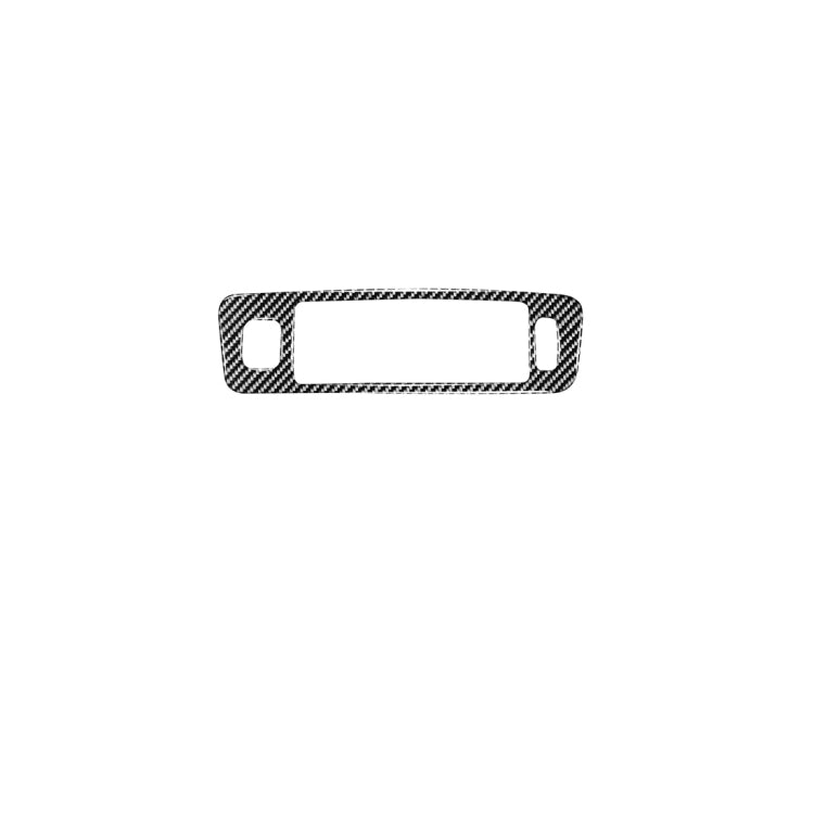Car Carbon Fiber Central Control Below Air Outlet Decorative Stickers for Volvo V60 2010-2017 / S60 2010-2018, Right Drive, Central Control Below Air Outlet, Right Drive