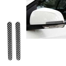 2 PCS Car Carbon Fiber Rearview Mirror Anti-collision Strip for Chevrolet Cruze 2009-2015, Left and Right Drive Universal, Rearview Mirror Anti-collision Strip