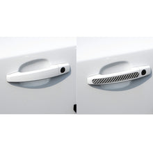 Load image into Gallery viewer, 4 PCS Car Carbon Fiber Door Outside Handle Decorative Stickers for Chevrolet Cruze 2009-2015, Left and Right Drive Universal, Outside Handle