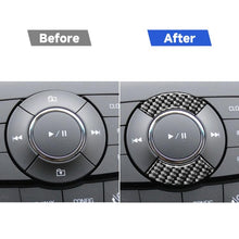 Load image into Gallery viewer, Car Carbon Fiber CD Button Decorative Sticker for Chevrolet Cruze 2009-2015, Left and Right Drive Universal, CD Button