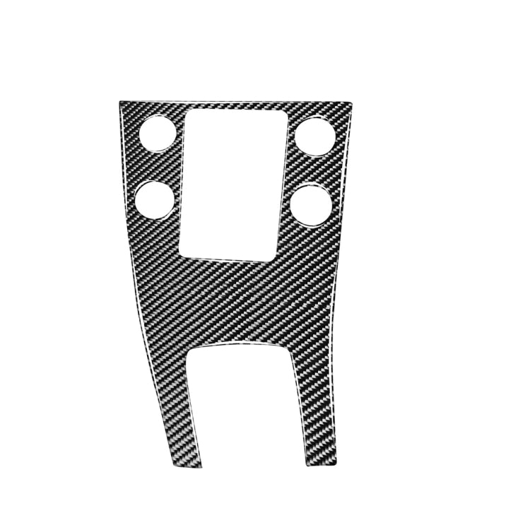 Car Carbon Fiber Central Control Panel Decorative Stickers for Volvo V60 2010-2017 / S60 2010-2018, Left Drive, Central Control Panel, Left Drive