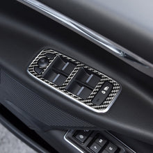 Load image into Gallery viewer, 4 in 1 Car Carbon Fiber Lifting Panel Decorative Stickers for Jaguar F-PACE X761 XE X760 2016-2020, Right Drive, Lifting Panel, Right Drive