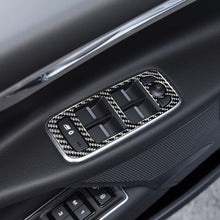 Load image into Gallery viewer, 4 in 1 Car Carbon Fiber Lifting Panel Decorative Stickers for Jaguar F-PACE X761 XE X760 2016-2020, Left Drive, Lifting Panel, Left Drive
