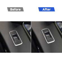 Load image into Gallery viewer, 4 in 1 Car Carbon Fiber Lifting Panel Decorative Stickers for Jaguar F-PACE X761 XE X760 2016-2020, Left Drive, Lifting Panel, Left Drive