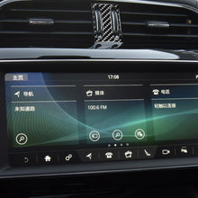 Load image into Gallery viewer, Car Carbon Fiber Middle Air Outlet Decorative Stickers for Jaguar F-PACE X761 XE X760 XF X260 XJ 2016-2020, Left and Right Drive Universal, Middle Air Outlet