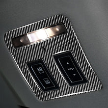 Load image into Gallery viewer, Car Carbon Fiber Reading Lamp Decorative Stickers for Jaguar F-PACE X761 XE X760 XF X260 XJ 2016-2020, Left and Right Drive Universal, Reading Lamp