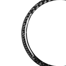 Load image into Gallery viewer, Car Carbon Fiber Steering Wheel Logo Decorative Stickers for Jaguar F-PACE X761 XE X760 XF X260 XJ 2016-2020, Left and Right Drive Universal, Steering Wheel Logo