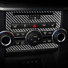 Load image into Gallery viewer, Car Carbon Fiber Central Control CD Panel Decorative Sticker for Land Rover Discovery 4 2010-2016, Left and Right Drive Universal, Central Control CD Panel