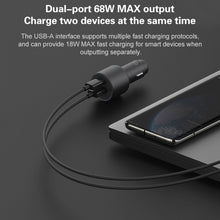 Load image into Gallery viewer, Original Xiaomi CC07ZM 100W Dual Ports USB + USB-C / Type-C Car Charger Fast Charging Version 1A1C, 100W
