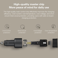 Load image into Gallery viewer, Original Xiaomi CC07ZM 100W Dual Ports USB + USB-C / Type-C Car Charger Fast Charging Version 1A1C, 100W