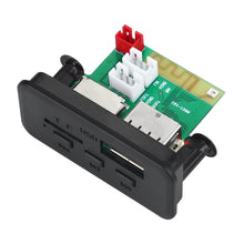 Load image into Gallery viewer, Car 12V Audio MP3 Player Decoder Board FM Radio TF Card USB AUX, with Bluetooth, 38, 38 (White)