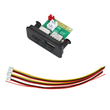 Load image into Gallery viewer, Car 12V Audio MP3 Player Decoder Board FM Radio TF Card USB AUX, with Bluetooth, 38, 38 (White)