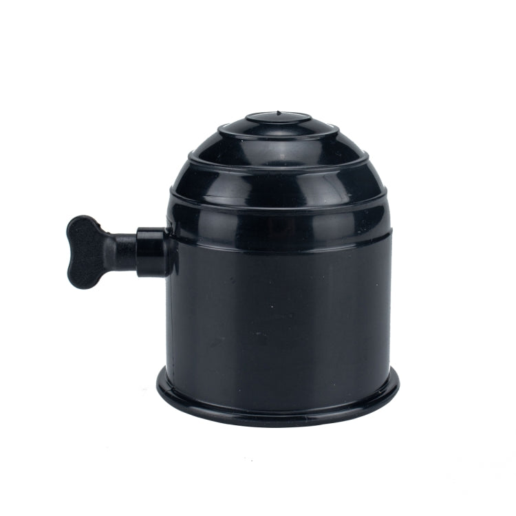 50mm Black Plastic Car Truck Tow Ball Cover Cap Towing Hitch Trailer Towball Protection, Black