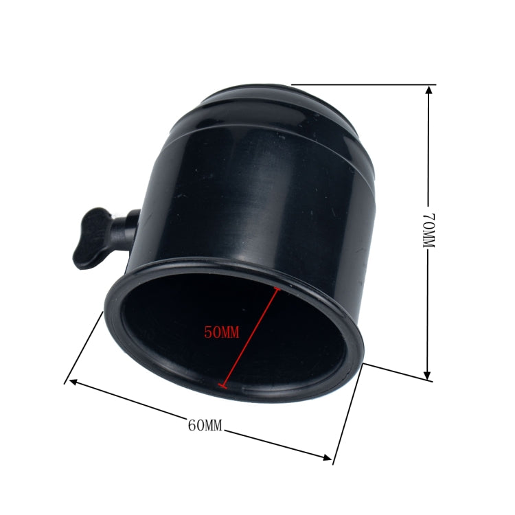 50mm Black Plastic Car Truck Tow Ball Cover Cap Towing Hitch Trailer Towball Protection, Black